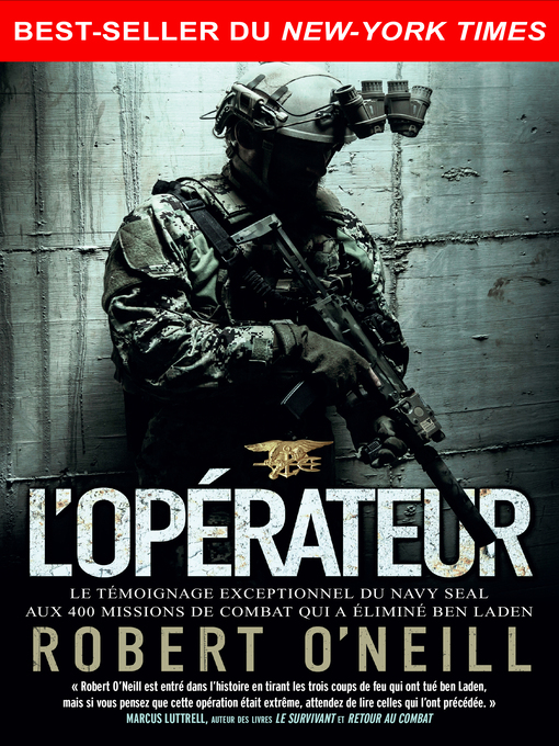 Cover image for L'opérateur